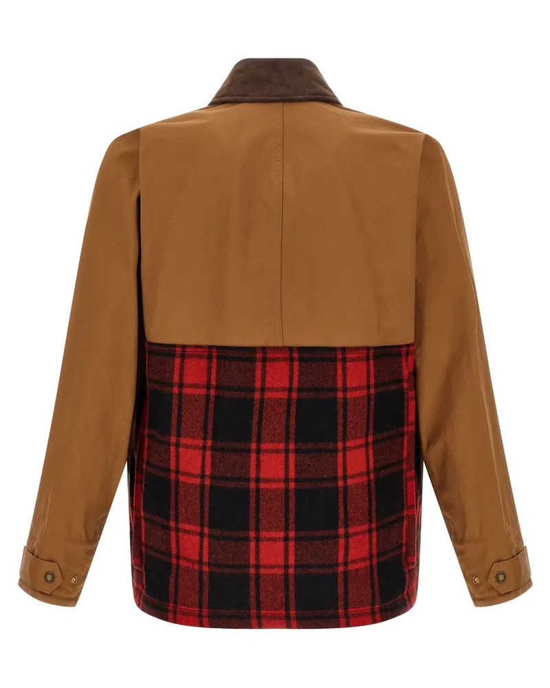 Junya Watanabe Cotton Canvas with Wool Back Jacket — camel Camel