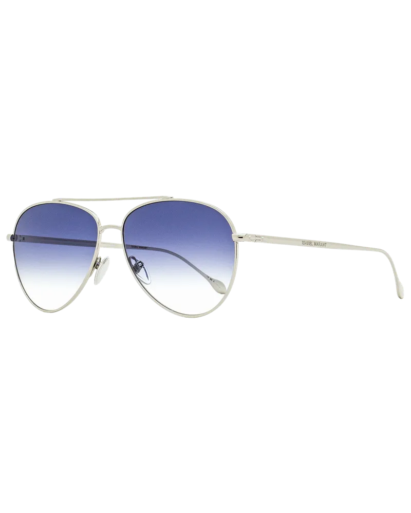 Isabel Marant Women's Milo Sunglasses Im0011s 01008 Palladium 60mm Metal Silver