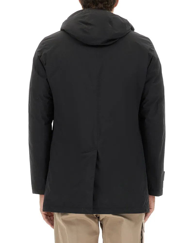 Herno Two-Layer Windstopper Jacket — Black Black