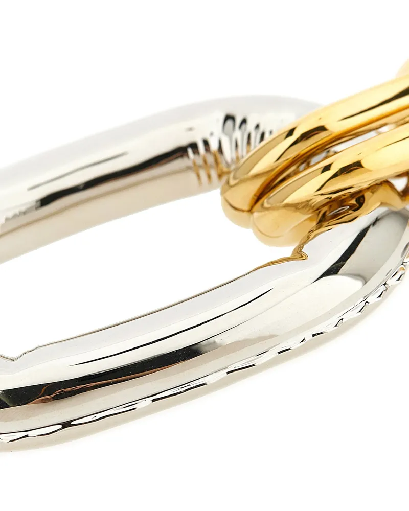 Paco Rabanne Women's Multicolor Brass Necklace Gold