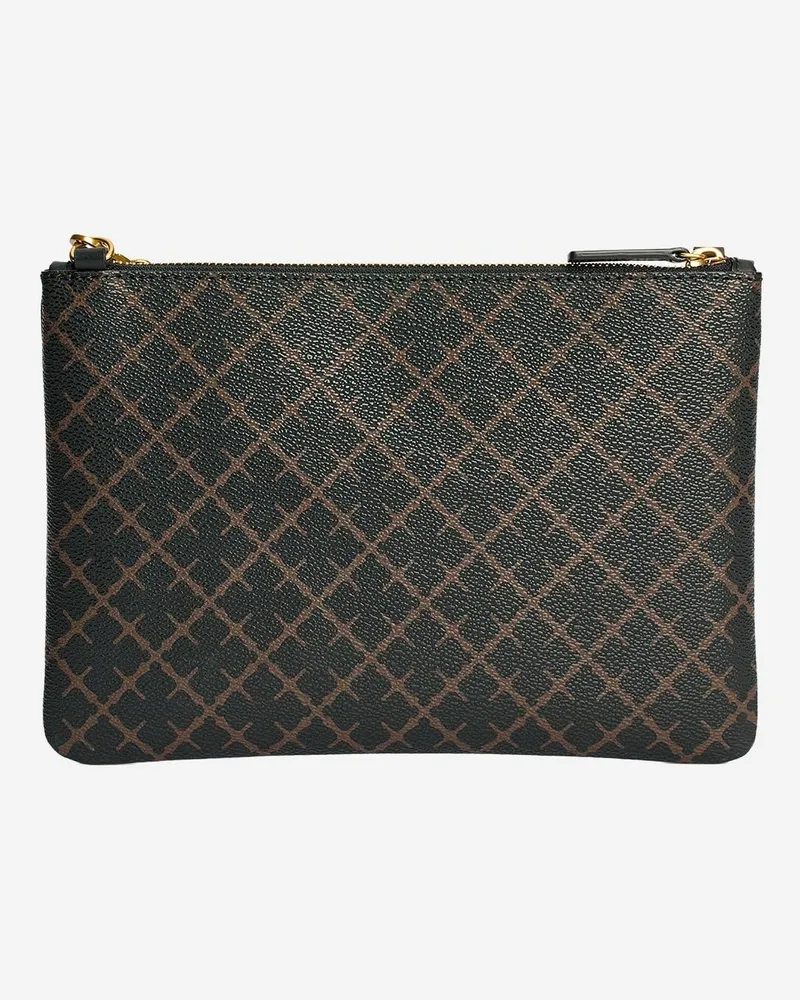 By Malene Birger Women's Shoulder Bag Ivy Brown Polyvinyl Handbags Hand Brown