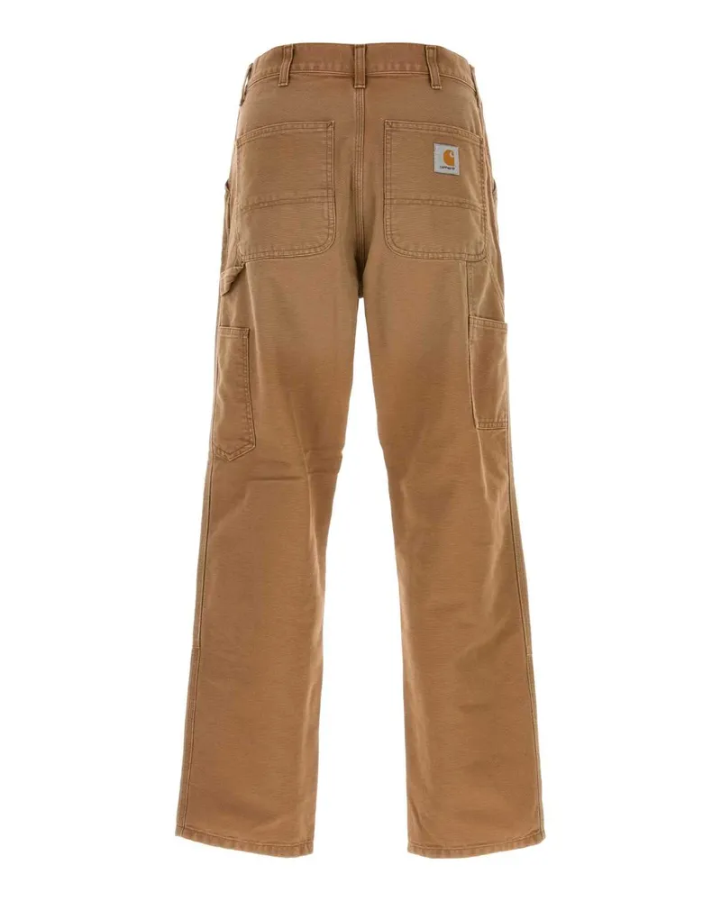 Carhartt WIP Men's Camel Cotton Double Knee Pant Hamiltonbrownstonecanvas Pantaloni Camel