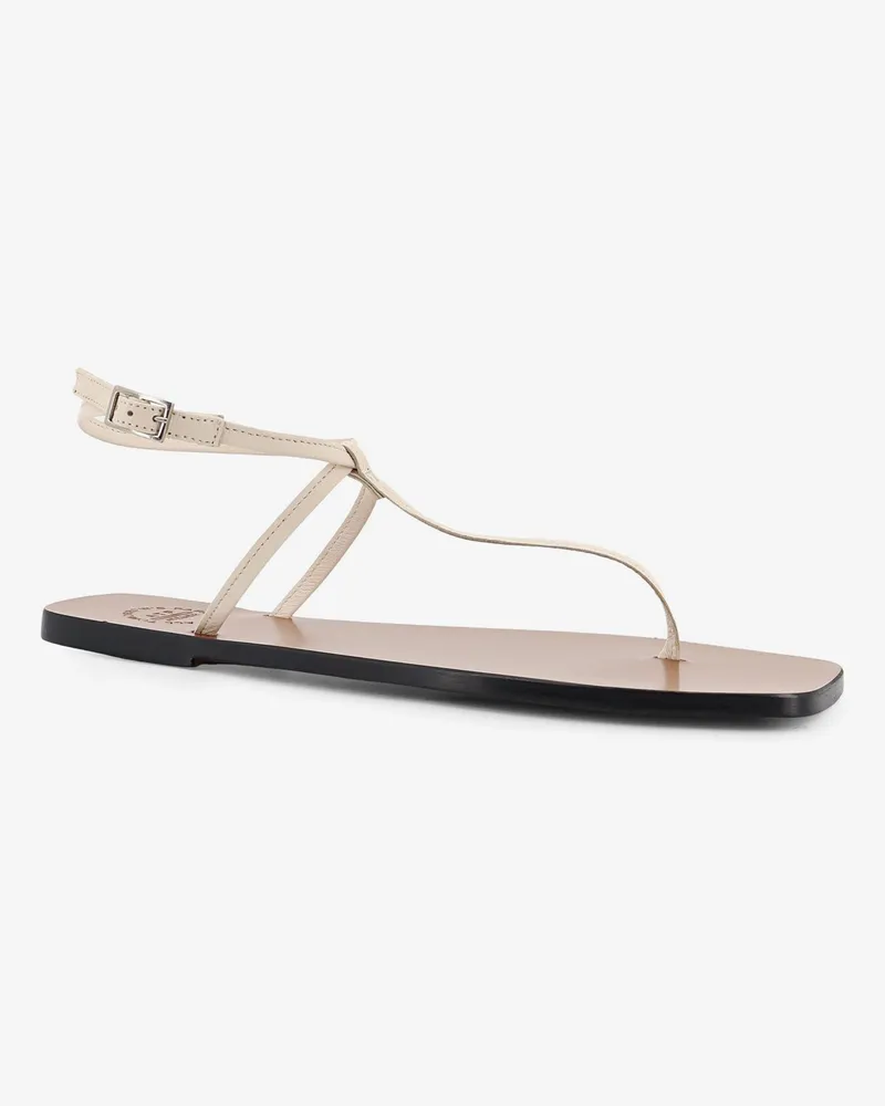 ATP Atelier Women's Sandals Alassio Beige Leather Beige