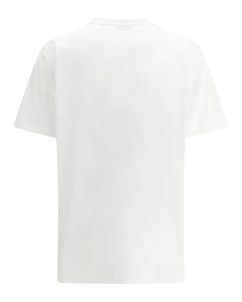 Burberry Women Archive Check Pocket T-Shirt White Cotton T-Shirts And Polos White