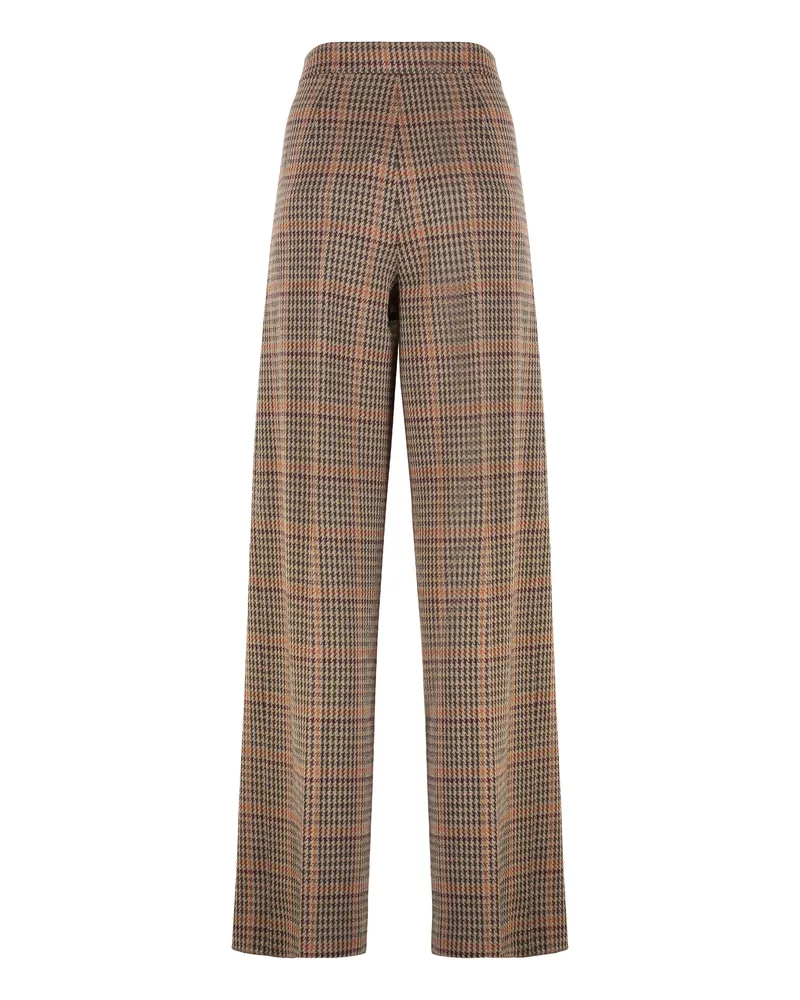 Max Mara Seggio Trousers — Brown Brown
