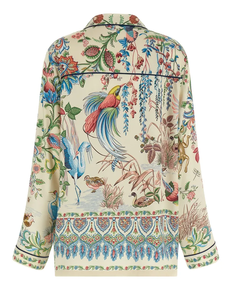 Etro Women's Multicolor Polyester Blouse Beige