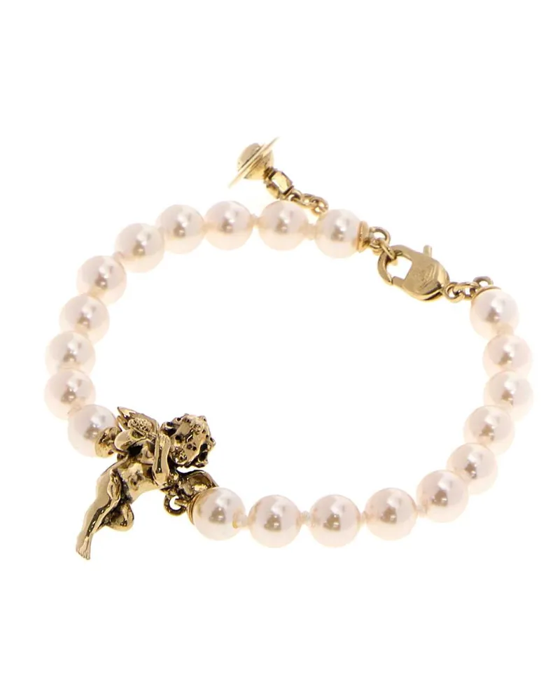 Vivienne Westwood Putti Pearl Bracelet — Gold Gold