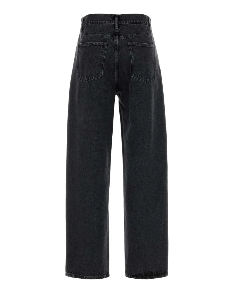 Jil Sander Women's Black Denim Jeans 069 Exterior: Cotton Black
