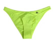 DG Logo Neon Green Swim Briefs — Green