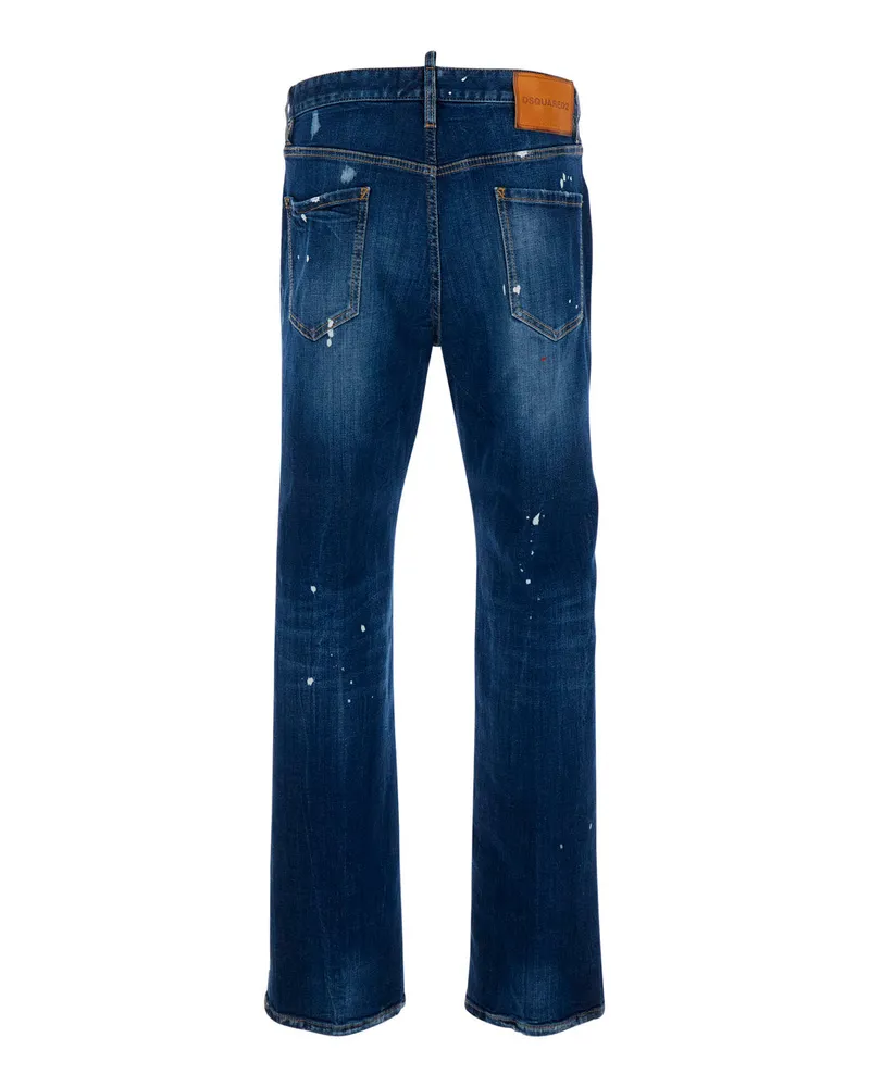 Dsquared2 Men's Jeans 643 Blue Denim Cotton Blue