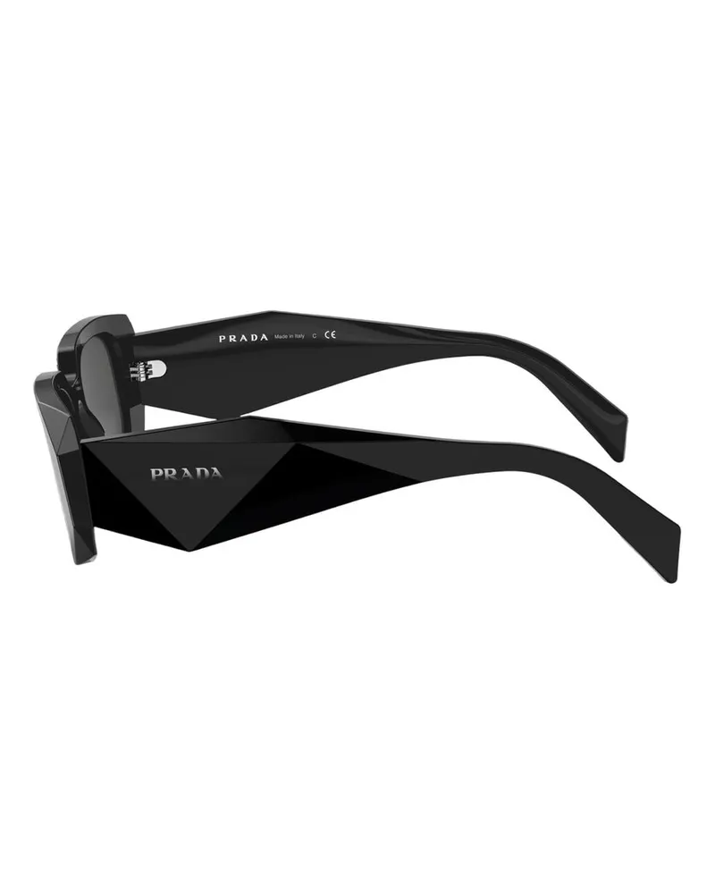 Prada Unisex 0pr 17ws Sunglasses -  Acetate Black Accessories Black