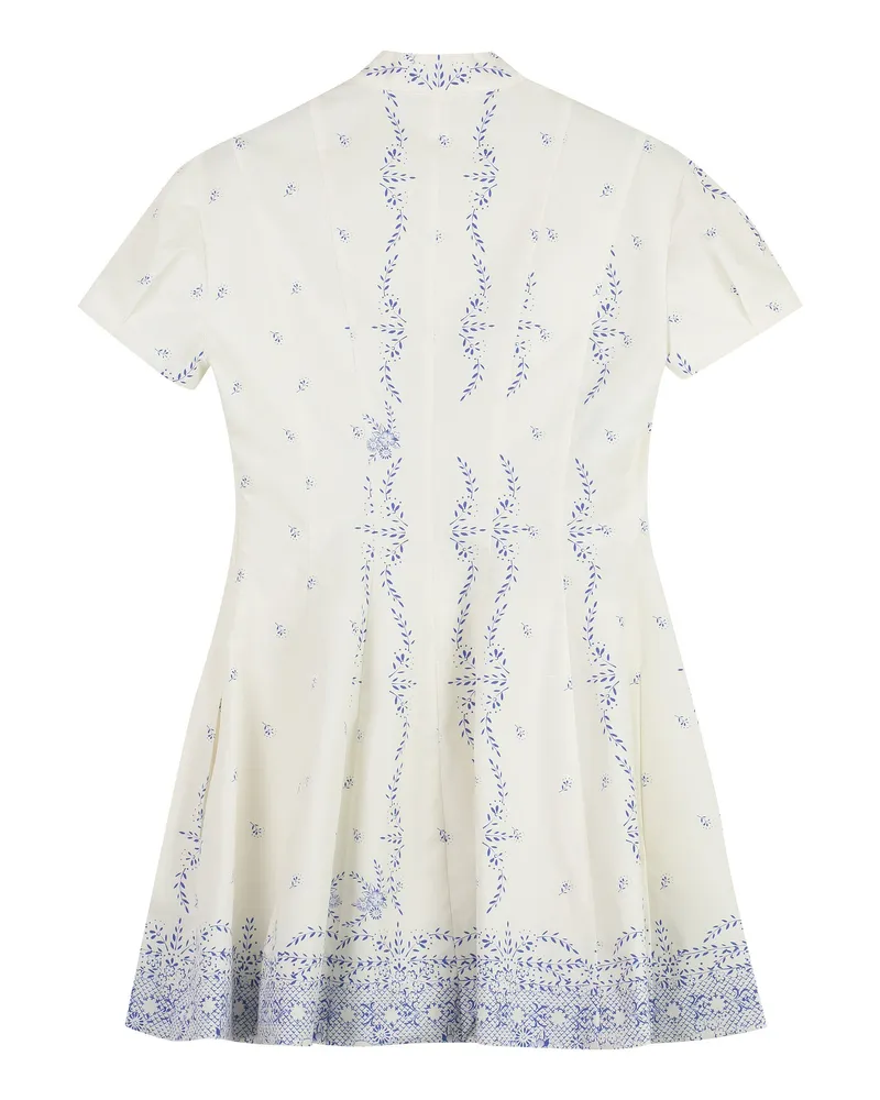 Philosophy Di Lorenzo Serafini Women's Poplin Mini Dress White Cotton White