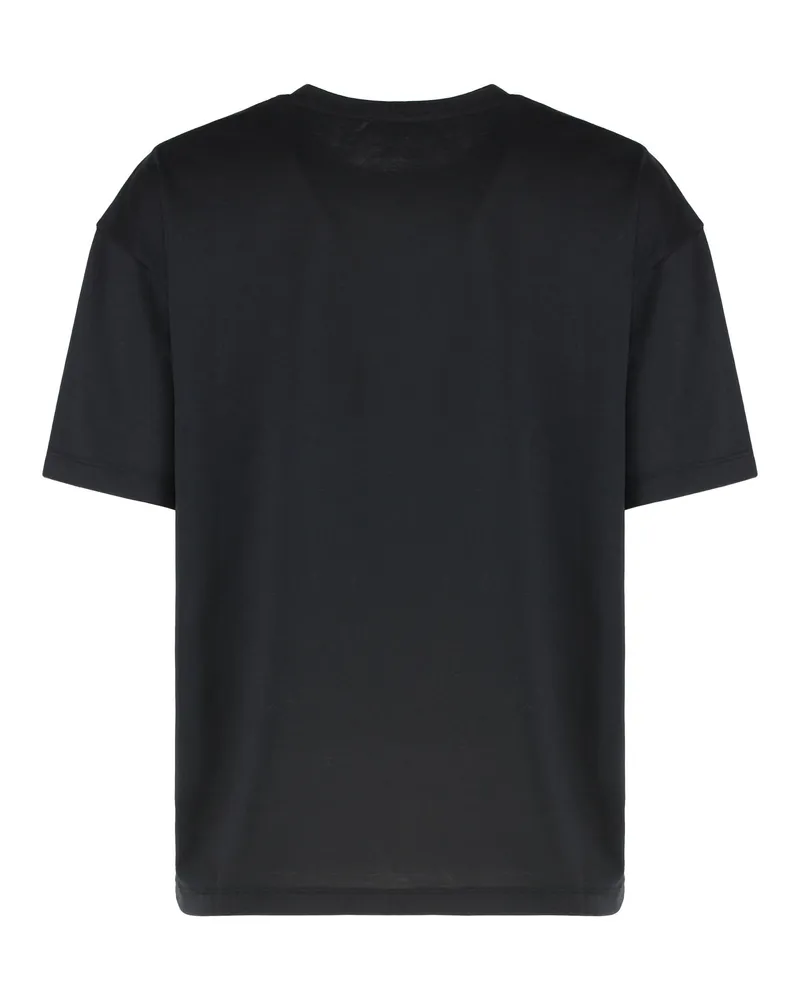 Totême Women T-Shirt Cotton Blend Black Lyocell T-Shirts & Jerseys Black