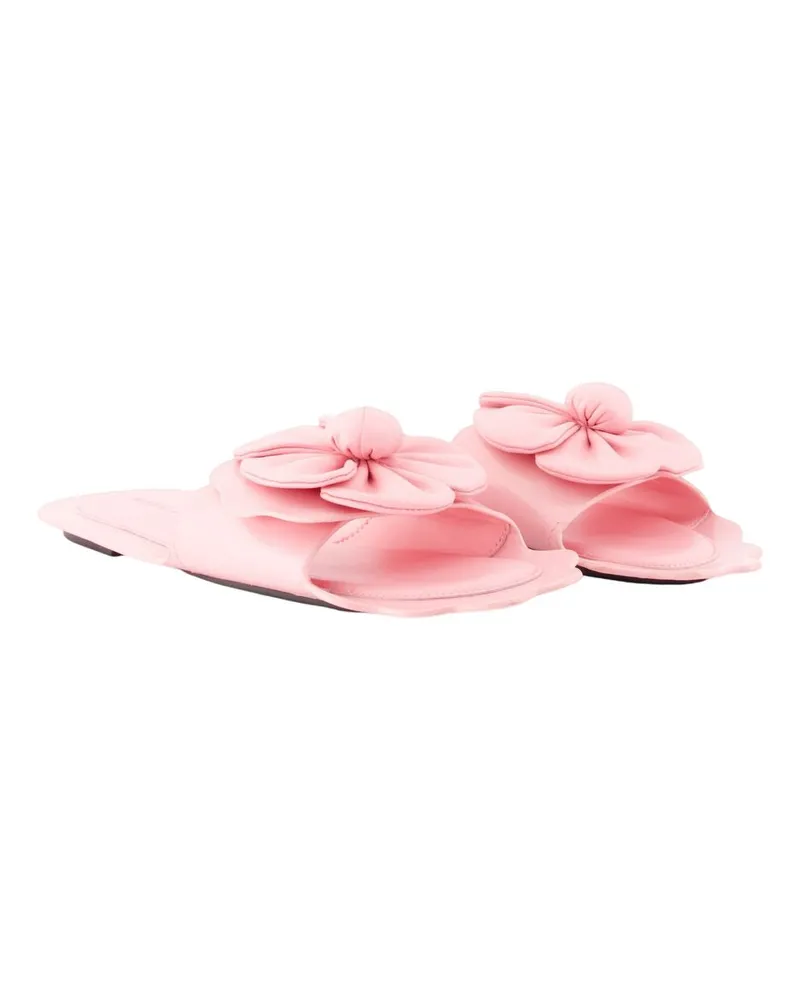 Marc Jacobs Women's The Daisy Sandals -  Leather Pink Cowhide Shoes Pink