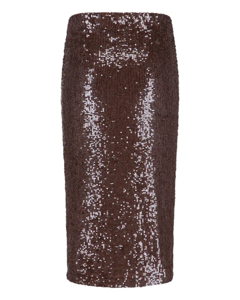 P.A.R.O.S.H. Women's Skirts Brown Polyamide Brown