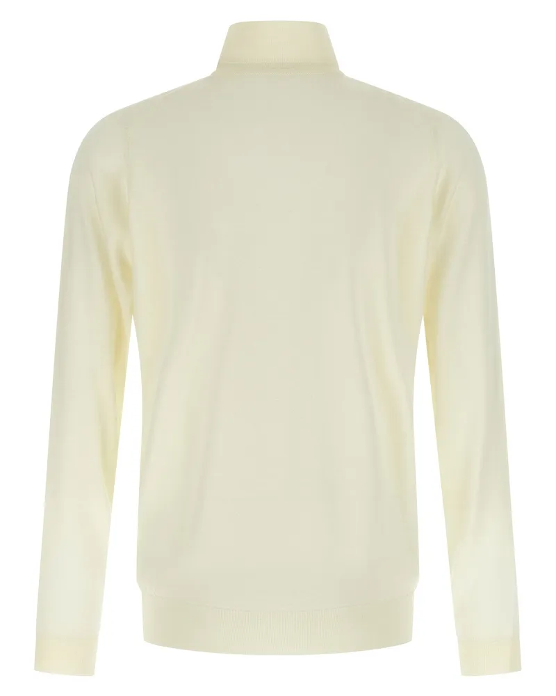 John Smedley Richards Sweater — Cream Cream