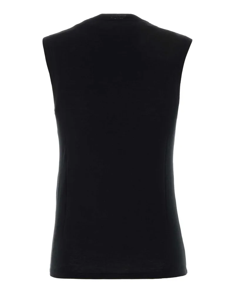 Fendi Print Tank Top — Black Black