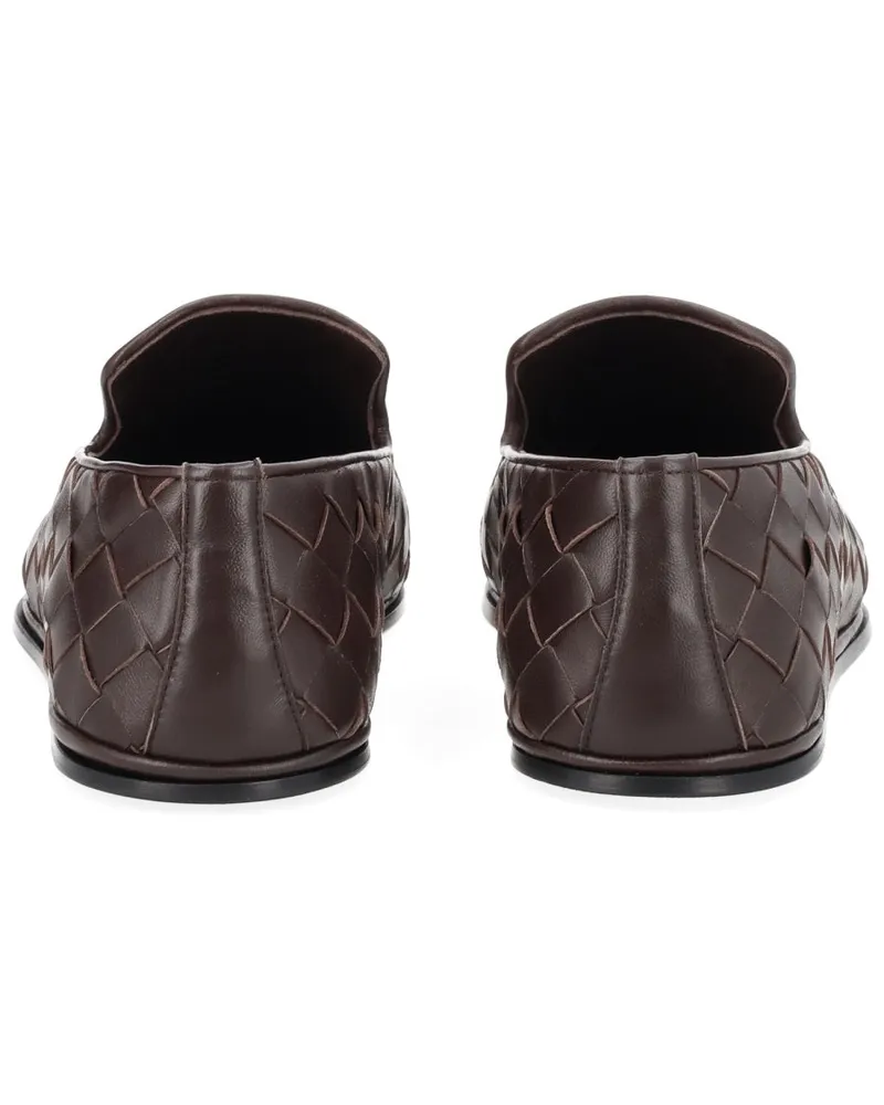 Bottega Veneta Sunday Slippers — Brown Brown