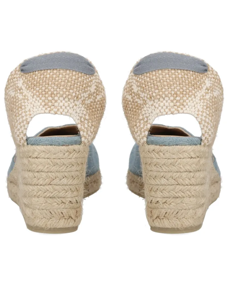 Castañer Cotton Espadrille — Blue Blue