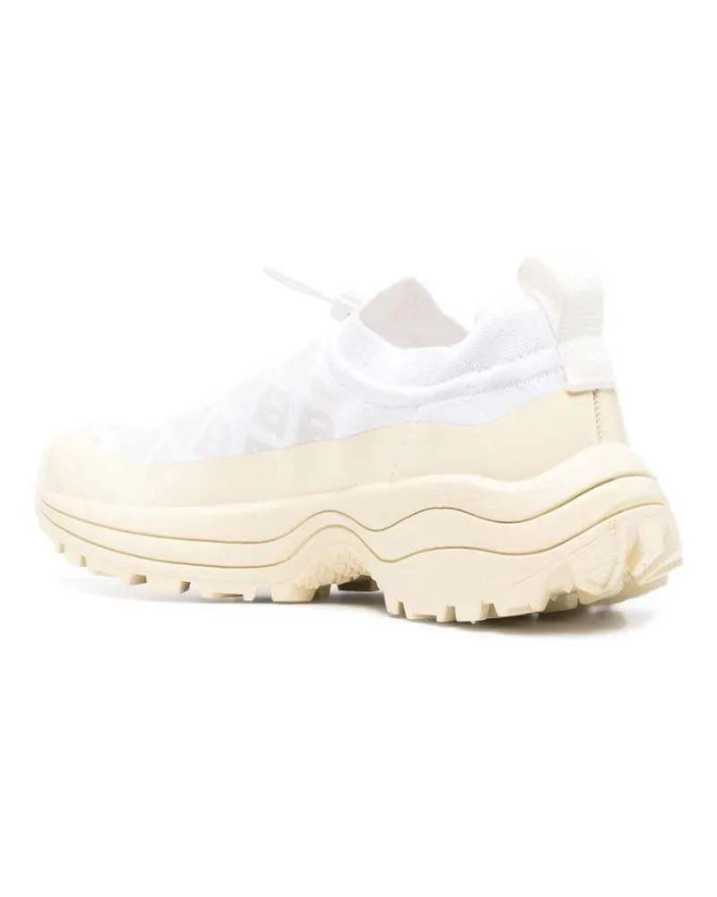 VEJA Women's V-Knit Sneakers White Rubber Sole White