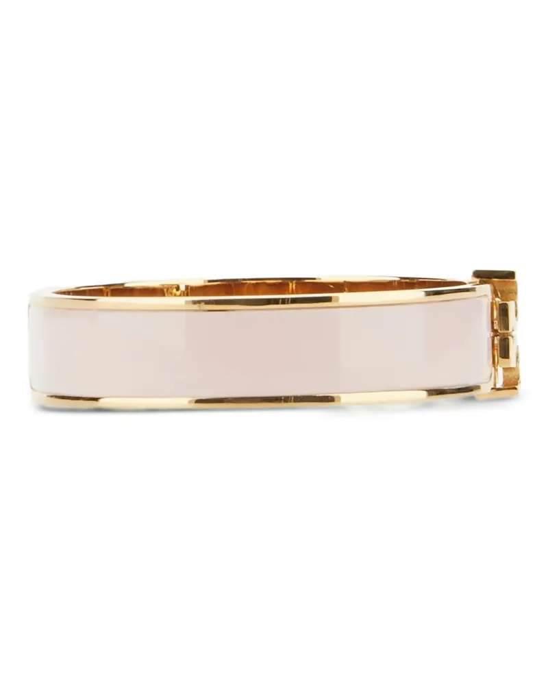Tory Burch Logo Enamel Bracelet — Pink Pink