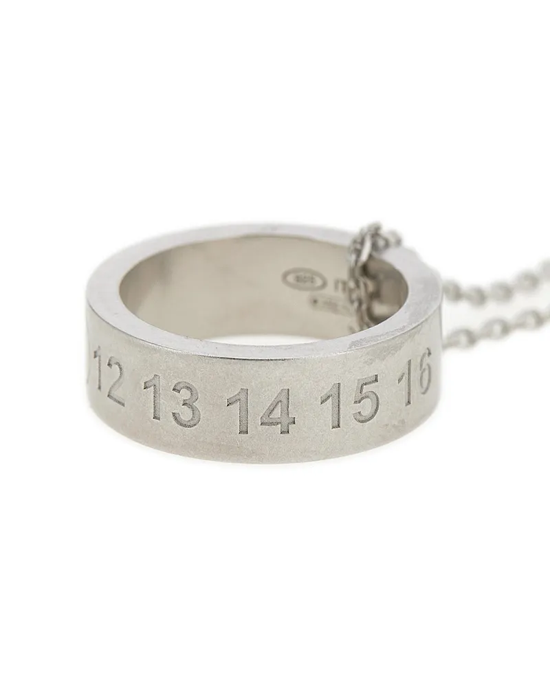 Maison Margiela Men's Silver Necklace Silver