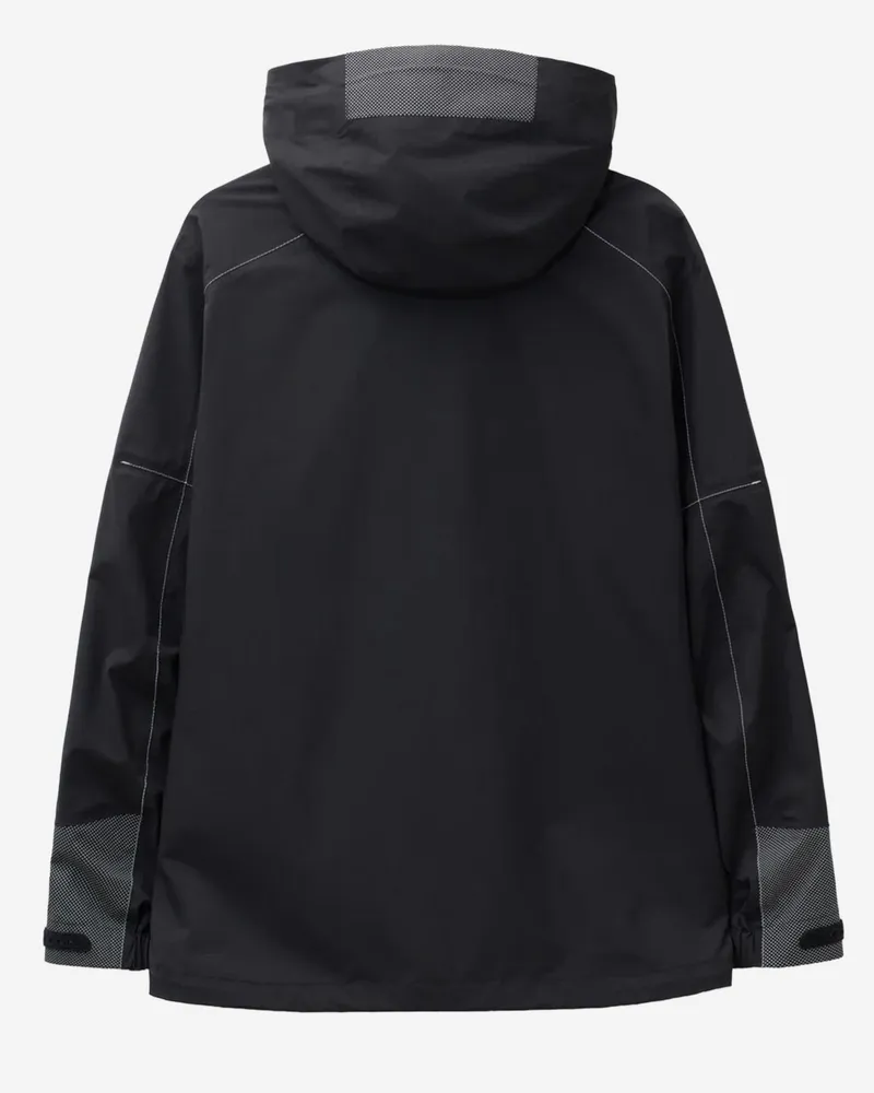 and wander Men's Jacket Pertex Shield Nylon Black Black