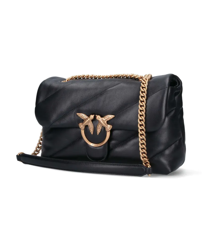 Pinko Women's Bags Black Leather Black