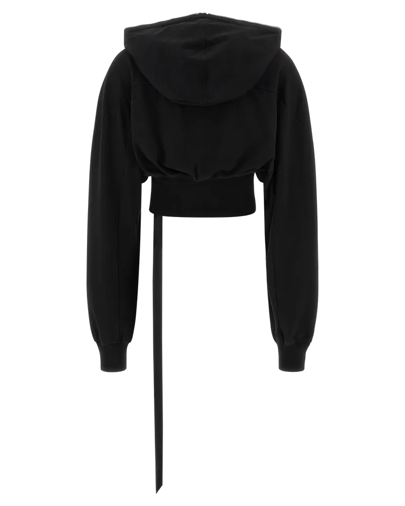 DRKSHDW by Rick Owens Women's Black Cotton Sweatshirt Clothing Black