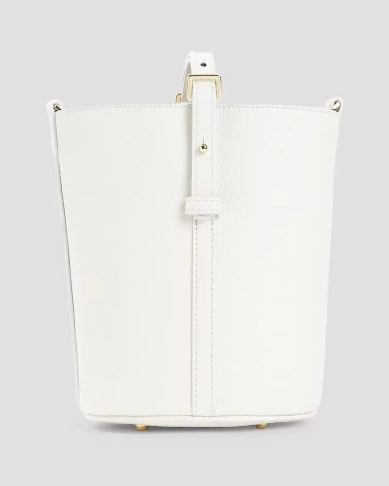 Patou JP Bucket Bag — White White