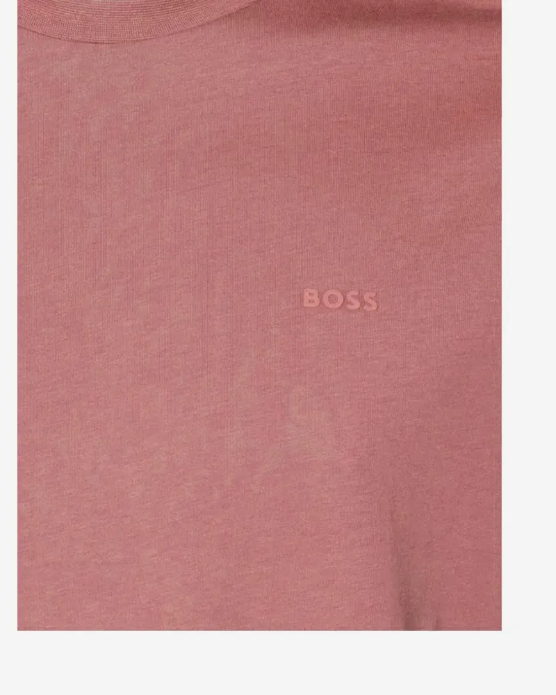 HUGO BOSS Cotton T-Shirt — Red Red