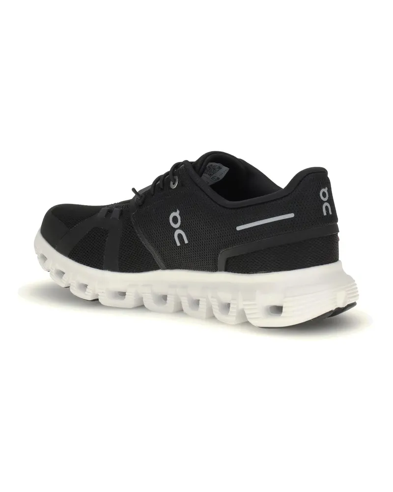 ON Women's Cloud Sneakers Black | White Black