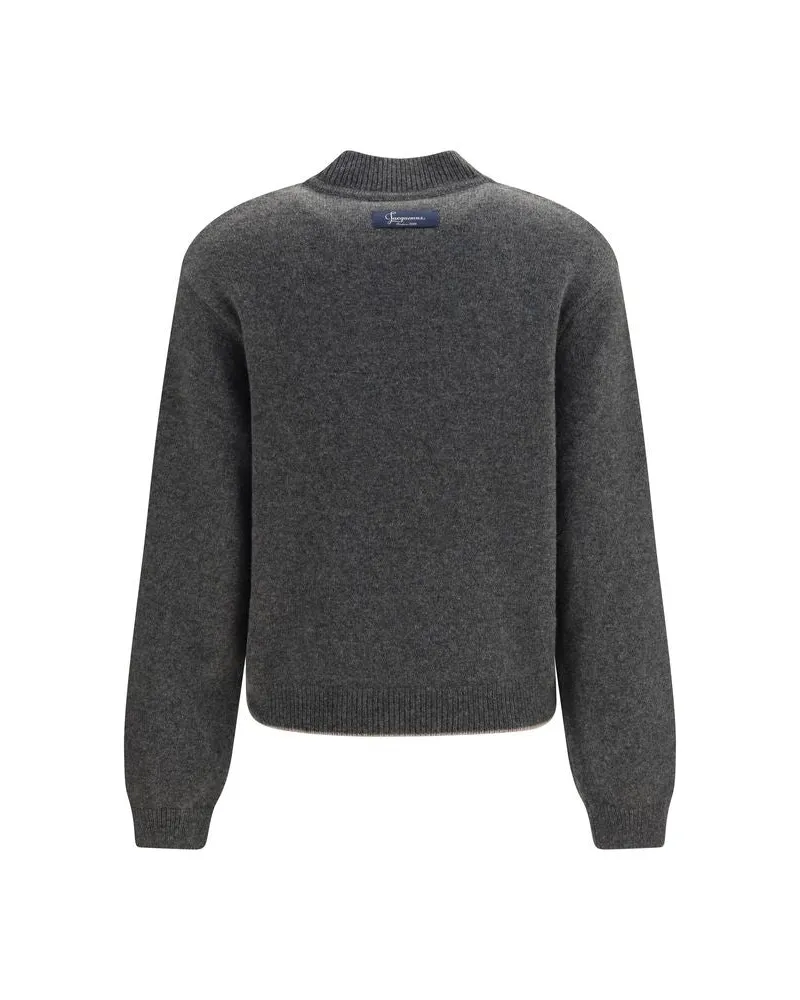 Jacquemus La Maille Sweater — Grey Grey