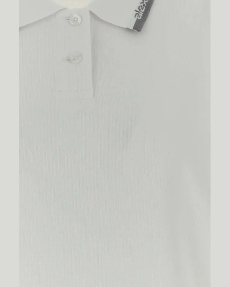 Alexander Wang Polo Polo Dress — White White