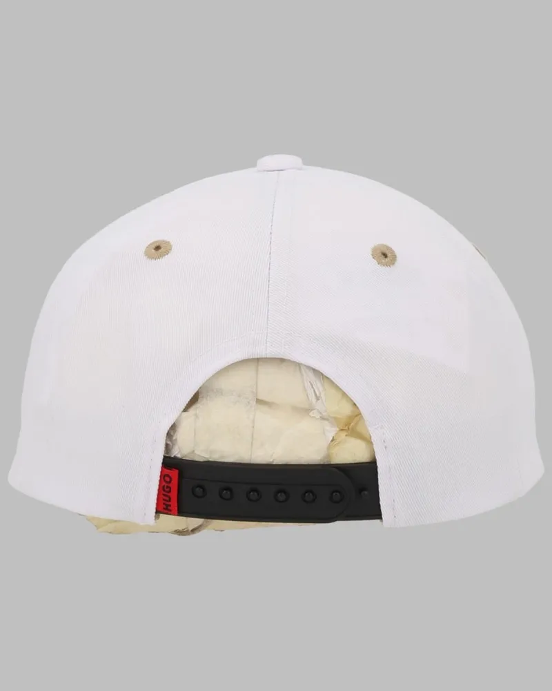 HUGO BOSS Kids' Hat White Cotton Blend Polyester White