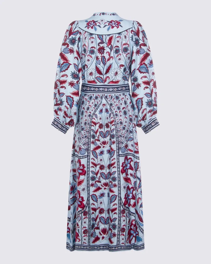 FARM Rio Women Dresses Marcelle Soft Blue _ Rayon Blue