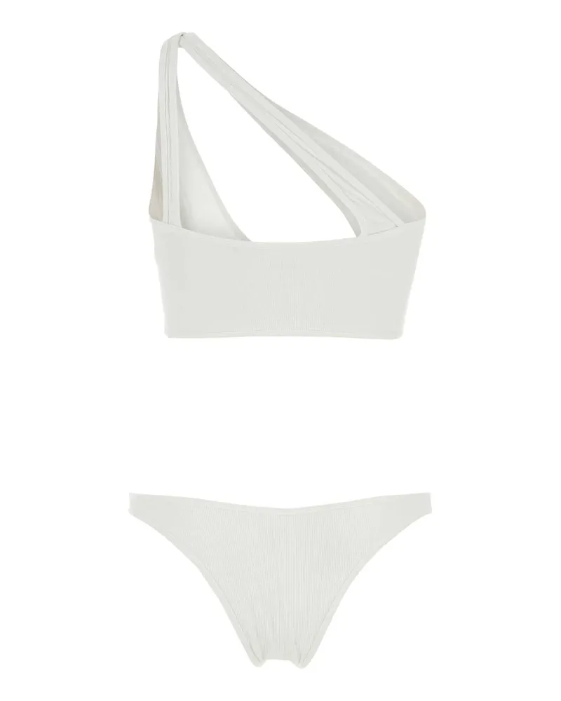 ATTICO Women's White Stretch Nylon Bikini 001 Costumi Da Bagno Swimwear White