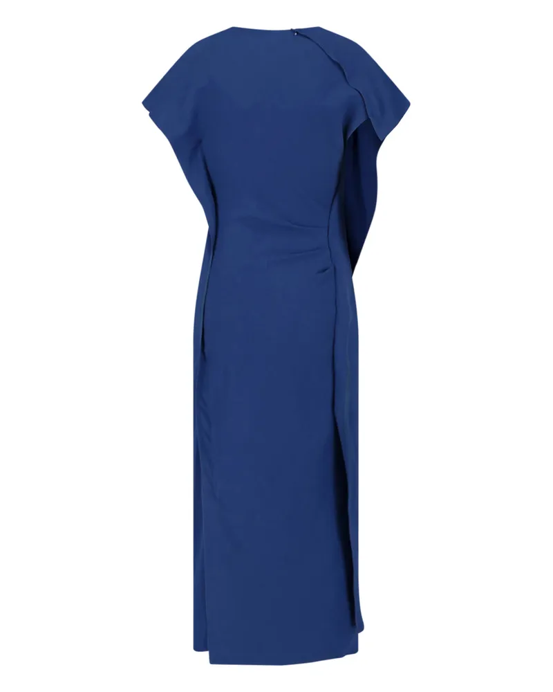 Victoria Beckham Women's Dresses Blue Viscose Blue