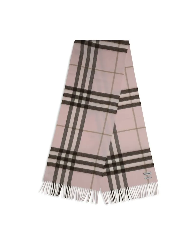 Burberry Women's Multicolor Cashmere Scarf Pink
