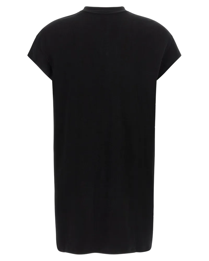 Rick Owens Men's Black Cotton T-Shirt Black