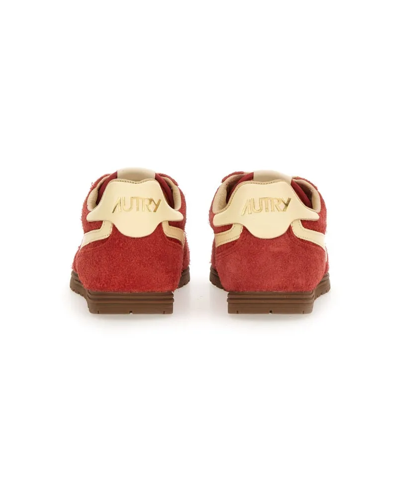 AUTRY Windspin Low Sneaker — Red Red