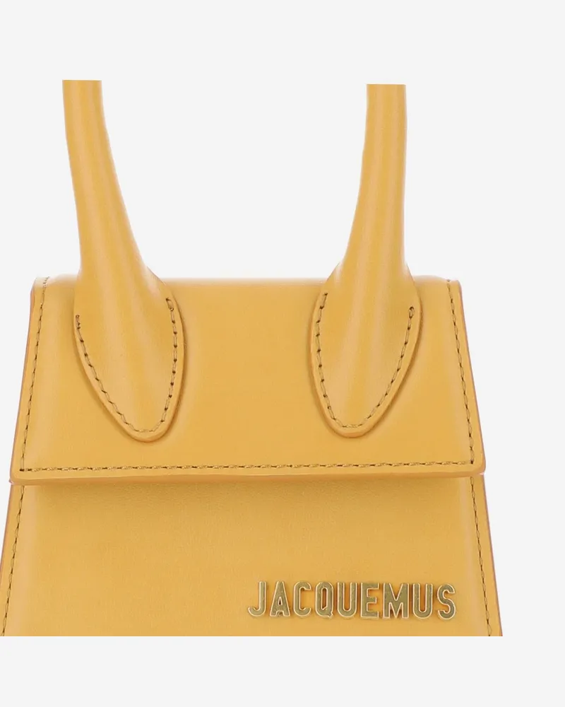 Jacquemus Women's Le Chiquito Bag Beige Leather Handbags Hand Beige
