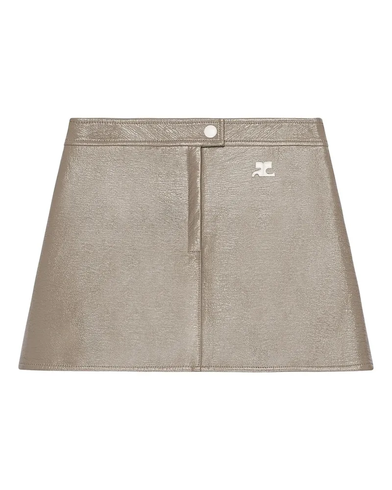 Courrèges Skirt — Brown Brown