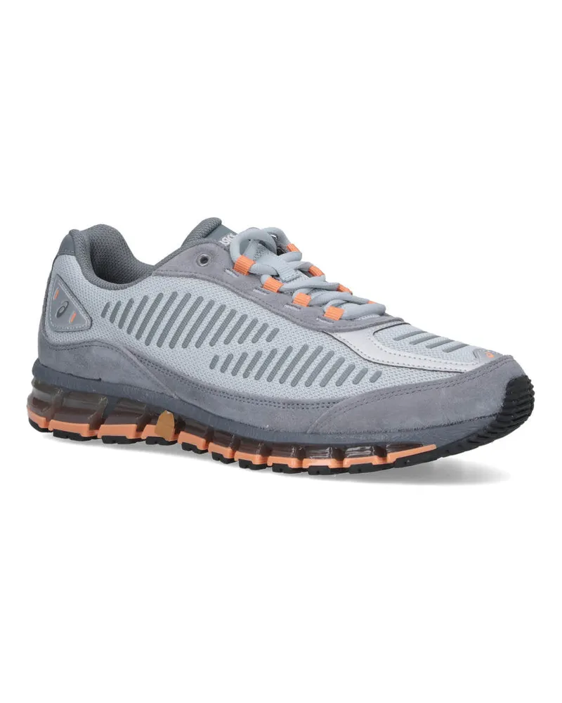 Asics Unisex Sneakers Grey Synthetic Fiber Gray