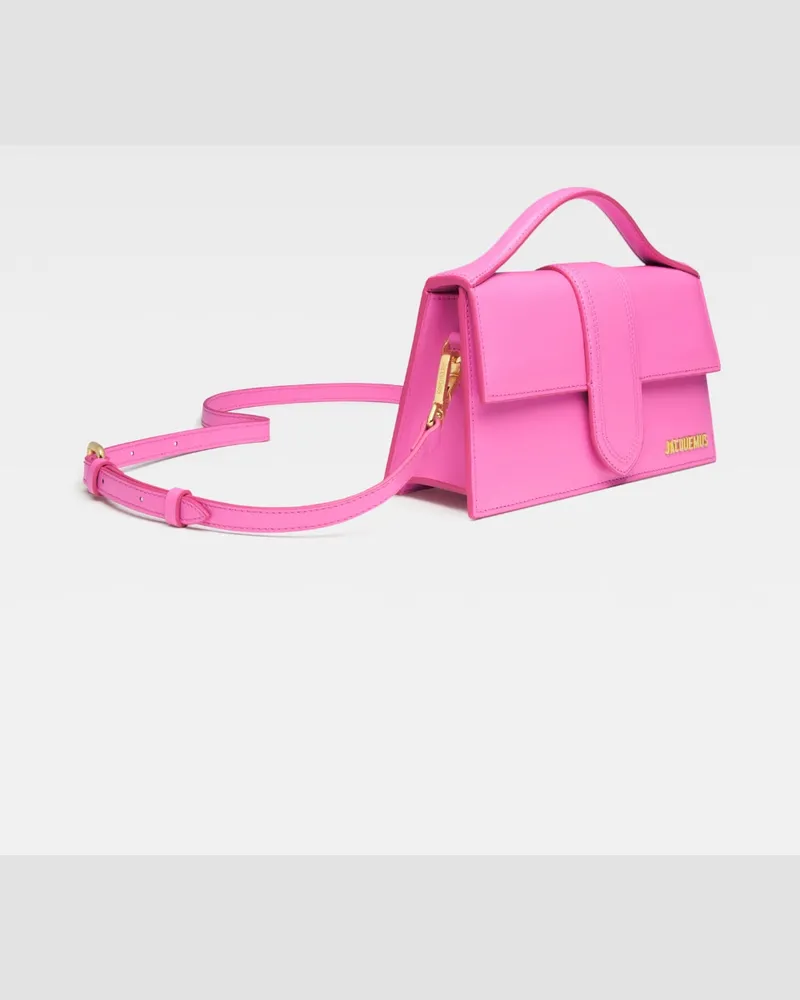 Jacquemus Women's Shoulder Bag Pink Leather Pink