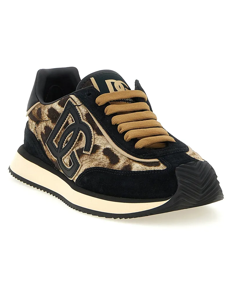 Dolce & Gabbana DG Cushion Sneaker — Black Black
