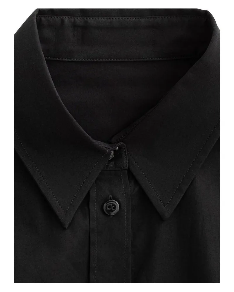 Dolce & Gabbana Men's Black Cotton Dress Shirt Black