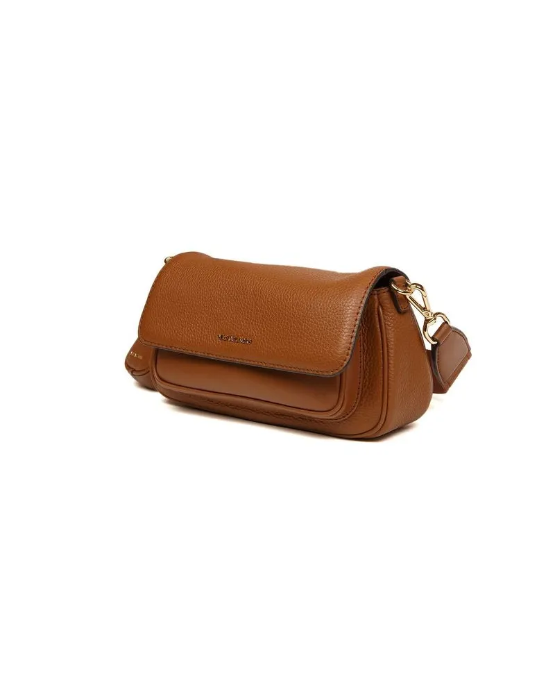 Michael Kors Women's Crossbody Bag Luggage Leather Crossbody-bags Brown
