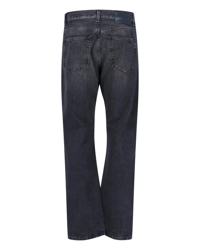Haikure Men's Jeans Black Cotton Black