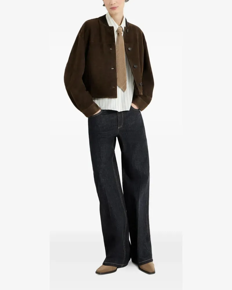 Brunello Cucinelli Women's Pants Aw26 W Black